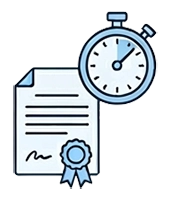 Faster compliance icon